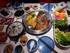 大牛的聚会-左庭右院鲜牛肉火锅(新梅广场店)