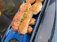 酿尖椒拼藕饼-粤·向群饭店(二沙岛店)