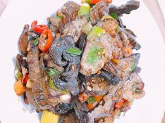 烟笋炒腊肉-建辉湖南土菜馆(南大街店)