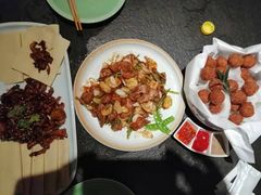 蒜爆鲜切小牛肉-北平盛世·新京菜·北京烤鸭(劲松·双井店)