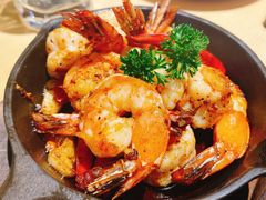 香蒜橄榄油煎虾-TIAGO HOME KITCHEN(王府中环店)