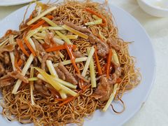 韭王肉丝炒面-醉贤居