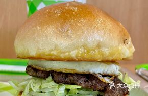 BBQ Mixed Egg Burger