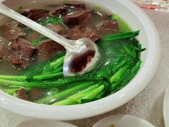 韭菜猪红-龙的酒楼·手工早茶·顺德菜(近良路店)