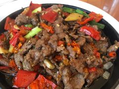 铁板孜然牛肉-伙工殿餐厅(吉大店)