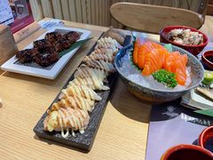 三文鱼刺身-林妈妈村·日式料理(宝山万达店)