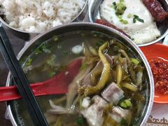 酸菜猪杂辣汤饭-定安爹辣汤饭(水巷口店)