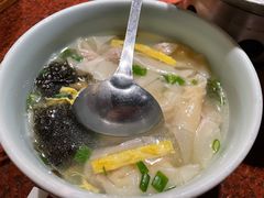 鸡汤鲜虾小馄饨-绿茶餐厅(华联万柳店)