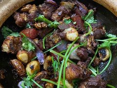 腊肠排骨煲-海口滨海新村143号海南老字号炒菜店