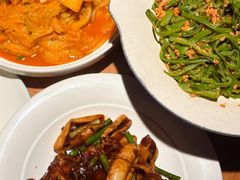 五花肉炒笔管鱼-波螺油子·海肠捞饭·青岛菜(银座店)