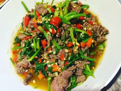 香菜炒牛肉-壹盏灯(惠农店)