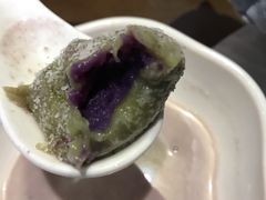 抹茶紫薯茸糯米糍-一口小满手作糯米糍(北山店)