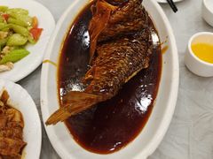 罾蹦鲤鱼-奥华餐厅·老张记(台基厂店)