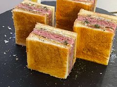 纯血黑安格斯谷饲牛西冷三明治-salée
