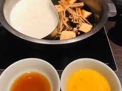 生鸡蛋蘸料-鍋ぞう(新宿西口店)