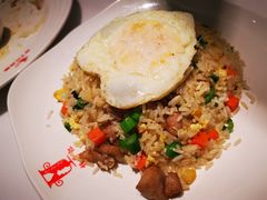 菜心牛肉粒炒饭-杯子红牛排(创意产业园店)