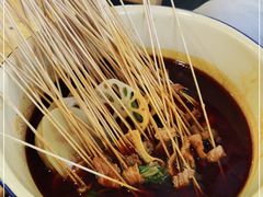 -拈签一笑黄牛肉辣卤串串