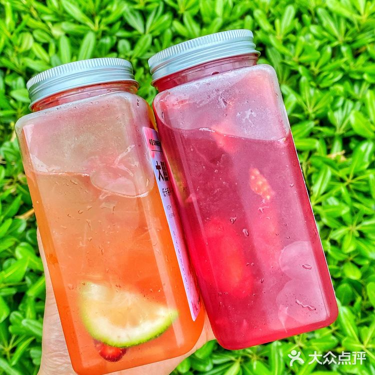 树夏新品🍓一口喝到春天🍃水果樱花气泡水超清爽