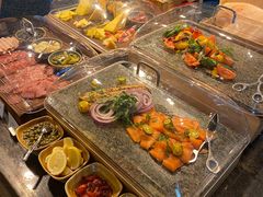 -松山湖凯悦酒店·Café自助餐厅·周末火舞秀表演