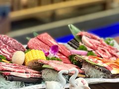 -明洞阿姨·韩式酱蟹烤肉·创意料理(三元桥店)