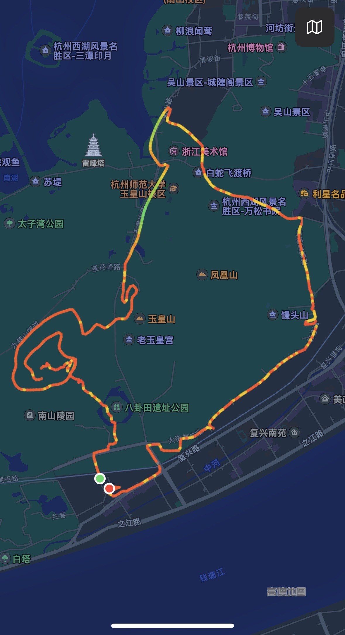 走出了一个"阿拉丁神灯".
路线:导