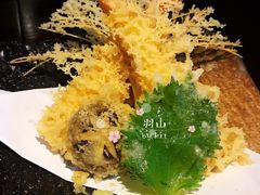 北海道大虾天妇罗配日本南瓜番薯-羽山料理