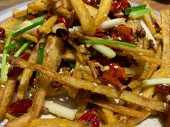 干煸藕丝-静一餐厅·湖北菜(前门创始店)