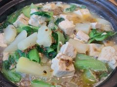山葱花小白菜豆腐-怀来印象