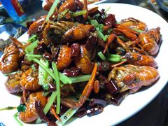 香辣小龙虾-笔墨纸虾之烧烤海鲜虾尾(好爱广场店)