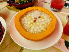 南瓜酒酿小圆子-玫瑰厅上海菜(兴国路店)