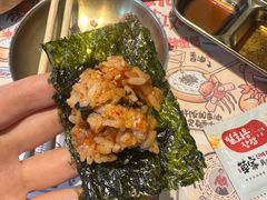 -草家酱蟹炭火烤肉店(珲春南路一店)