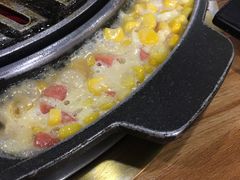 玉米沙拉-小米烤肉·和牛原切-创意韩料(东关店)