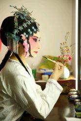 -胭脂猫京剧摄影