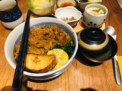 京葱牛肉鳕鱼定食-阿吾罗日本料理(K11艺术中心店)