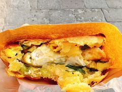 鸡蛋火烧-皮市街大油火烧