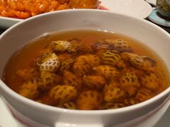 古越陈酿煮花螺-杭州西子湖四季酒店·金沙厅