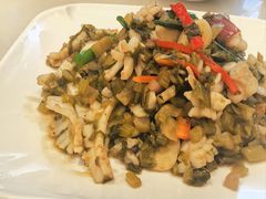 雪菜炒墨鱼-华盛丰温州大排档(东三环南路店)