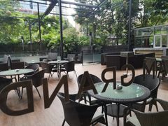 -深圳温德姆至尊酒店·大堂吧·户外花园
