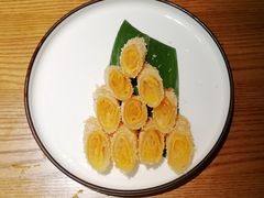 【暖冬新品】潮汕金沙咸蛋卷-如轩·海鲜砂锅粥·潮汕菜(海珠店)