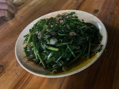 韭菜炒肉沫-紫金食坊(江南西路店)