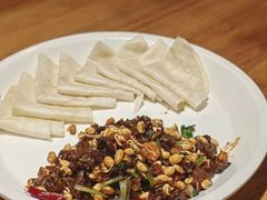小炒黄牛肉卷饼-永安鱼庄·镇江菜(三店纬五路店)