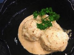 和风芝麻土豆泥沙拉-芝士牛炭火烤肉