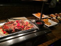 烤羊排-广州中心皇冠假日酒店-环市食坊·海鲜自助餐厅