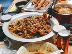 干锅排骨虾-嘎嘎鸭脑壳(驷马桥店)
