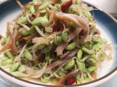 豆芽拌耳丝-名羊天下陕北横山铁锅炖羊肉(博文路店)