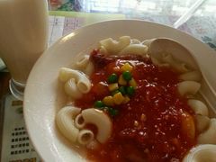 鲜茄鸡扒通心粉-多多茶餐厅(松风路店)