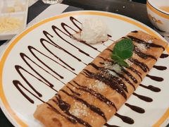 香蕉燃烧可丽饼-La Creperie法餐厅(芮欧百货店)