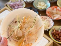 顺德珍品鲩鱼生-渔顺生·顺德鱼生·粥底火锅·桑拿鸡(渔人码头店)