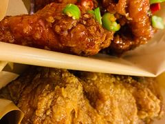 炸鸡翅一半一半-富乐满韩国正宗炸鸡韩国料理(虹泉路店)