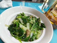 奶白菜炒油渣-小湘旺臭鳜鱼(百子湾店)